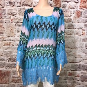 Blue Long Sleeve Shirt